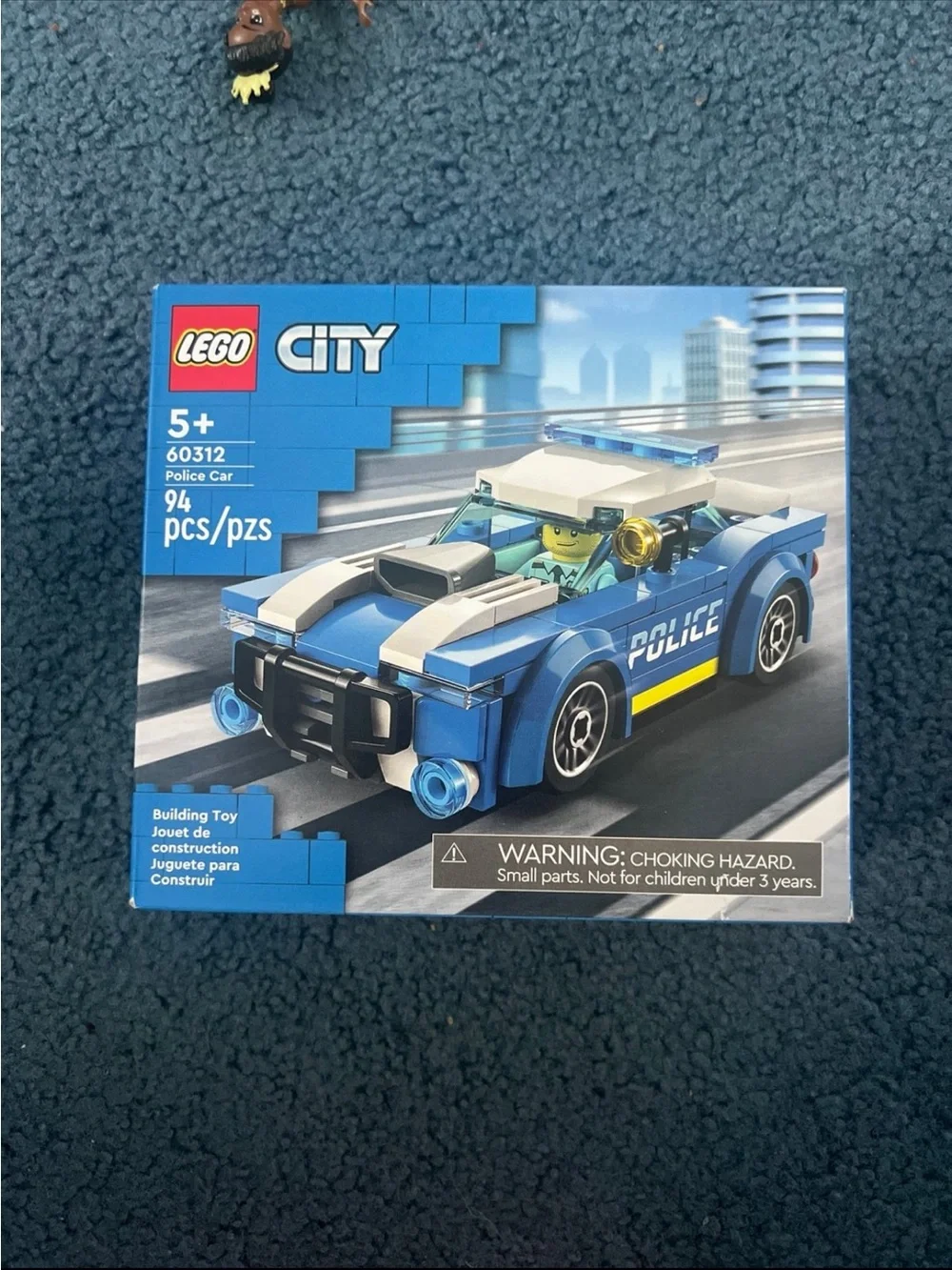 LEGO City Blue Police Car Building Set (60312)